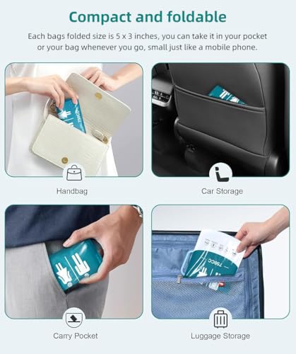 Proberos® 10PCS Disposable Urine Bags with Handle 750cc PE Ziplock Unisex Emergency for Outdoor Driving Camping 13x27cm Proberos® 10PCS Disposable Urine Bags with Handle 750cc PE Ziplock Unisex Emergency for Outdoor Driving Camping 13x27cm